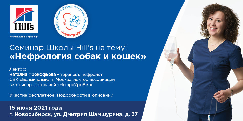 Семинар 15 июня: Нефрология собак и кошек