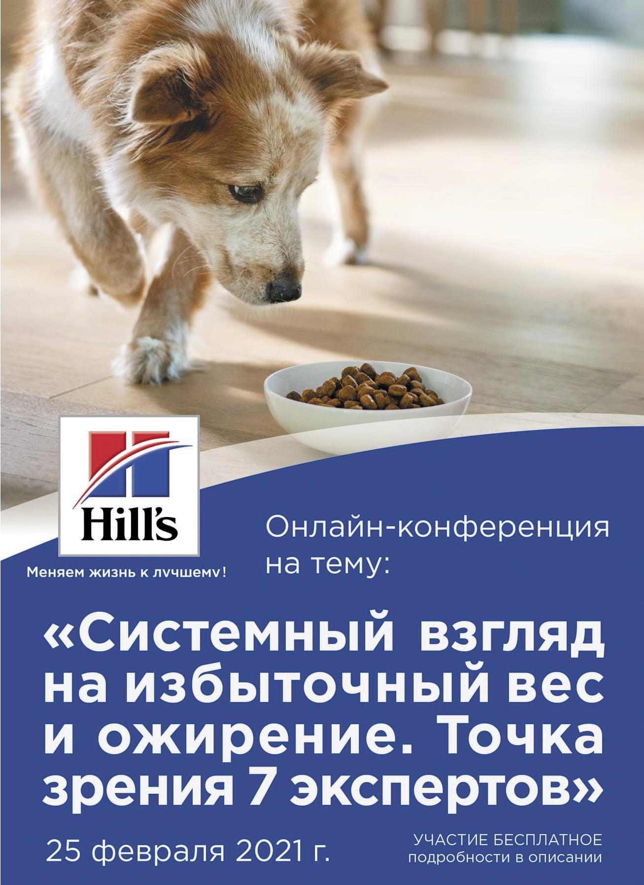 Онлайн-конференция 25 февраля: Системный взгляд на избыточный вес и ожирение. Точка зрения 7 экспертов