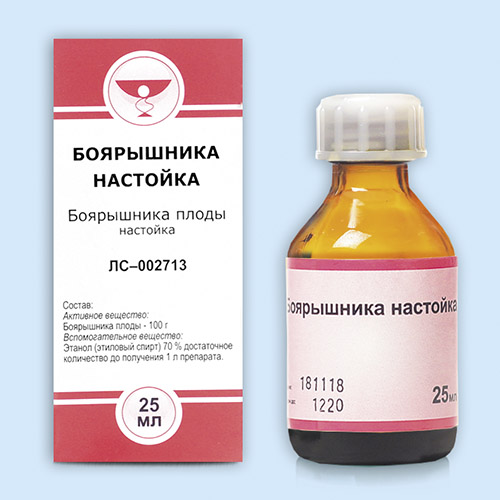 Боярышника настойка