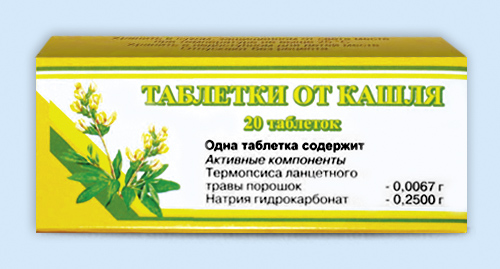 Таблетки от кашля