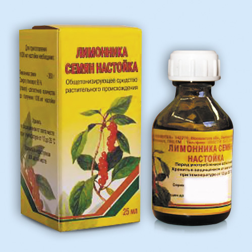 Лимонника семян настойка