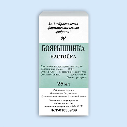 Боярышника настойка