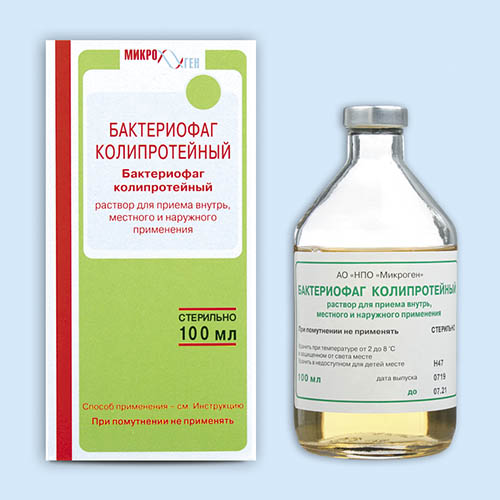 Бактериофаг колипротейный