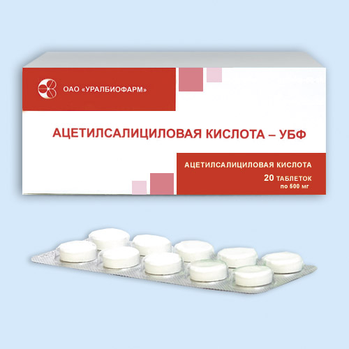 Ацетилсалициловая кислота-УБФ
