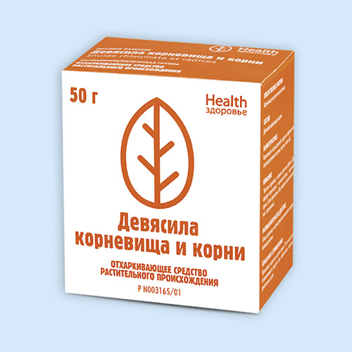 Девясила корневища и корни