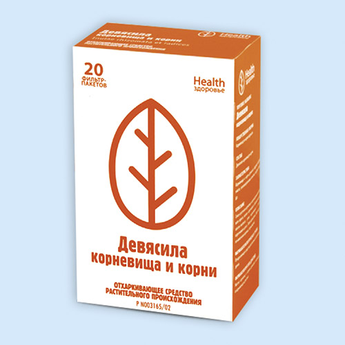 Девясила корневища и корни