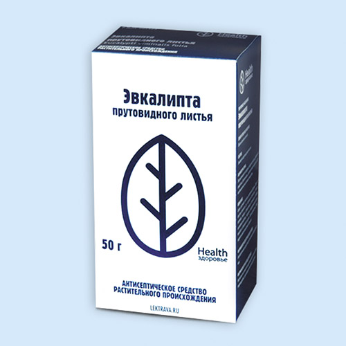 Эвкалипта прутовидного листья