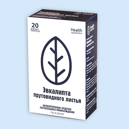 Эвкалипта прутовидного листья