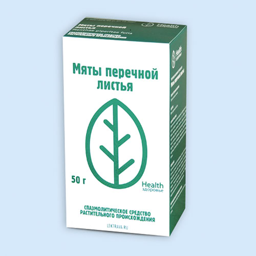 Мяты перечной листья