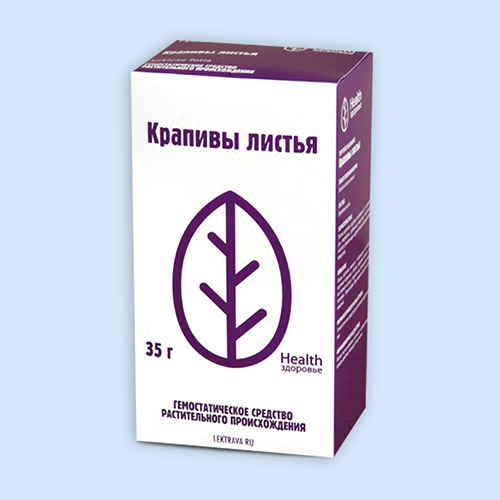 Крапивы двудомной листья