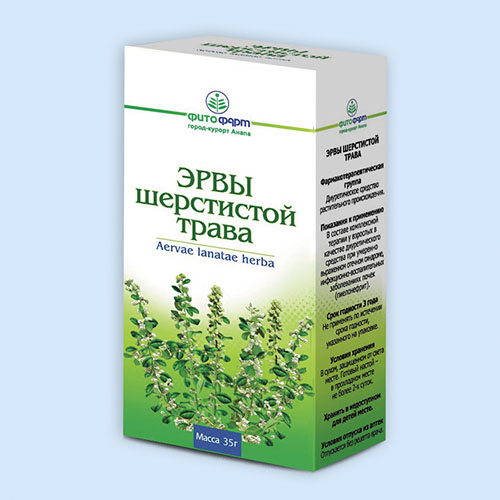 Эрвы шерстистой трава