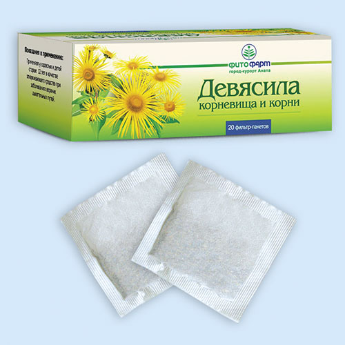 Девясила корневища и корни