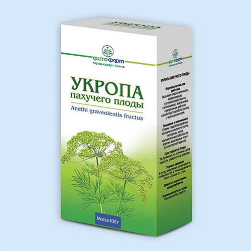 Укропа пахучего плоды