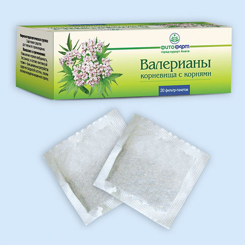 Валерианы корневища с корнями
