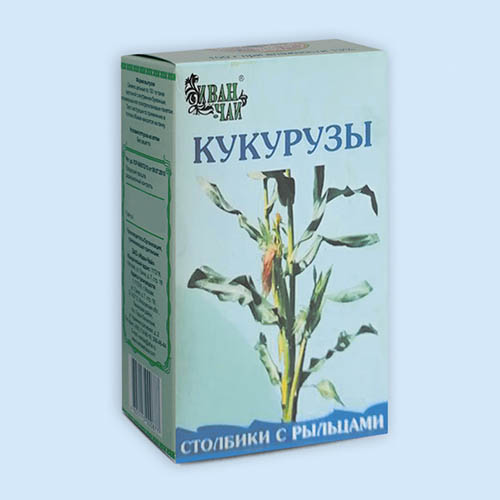 Кукурузы столбики с рыльцами