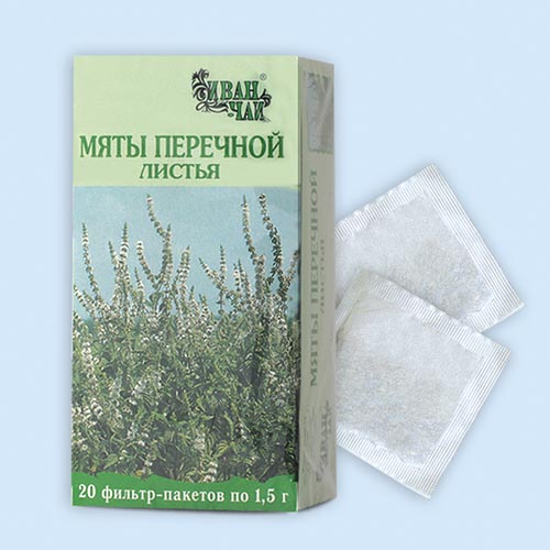 Мяты перечной листья