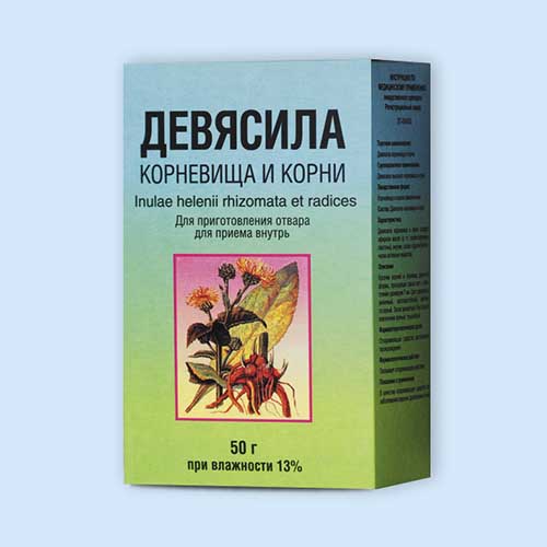 Девясила корневища и корни