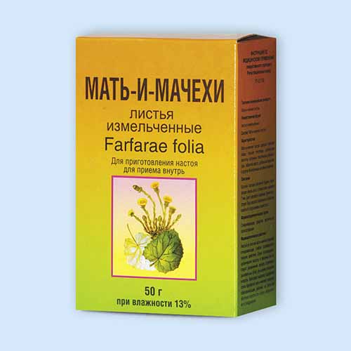 Мать-И-Мачехи листья
