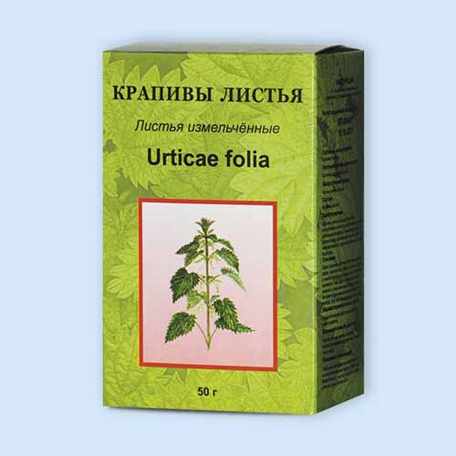 Крапивы двудомной листья