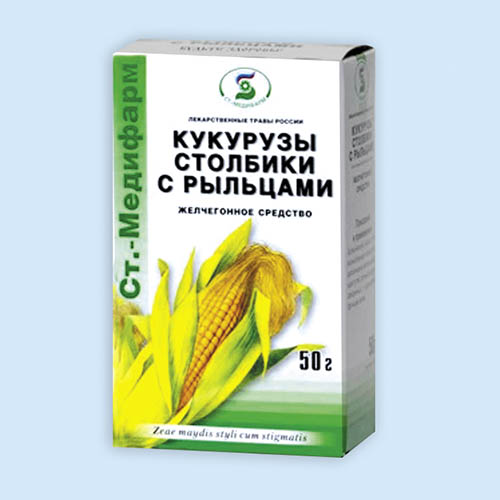 Кукурузы столбики с рыльцами