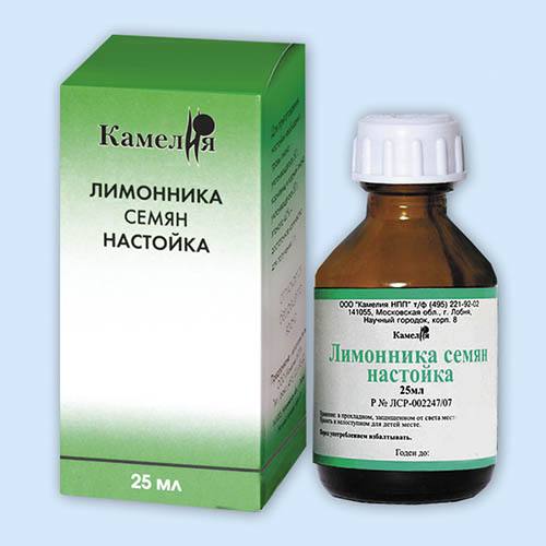 Лимонника семян настойка