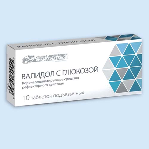 Валидол с глюкозой