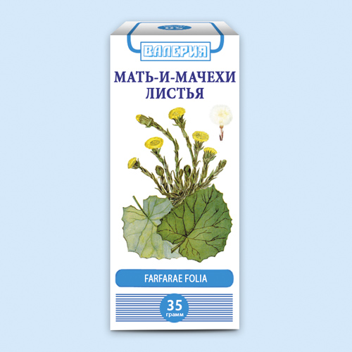 Мать-И-Мачехи листья