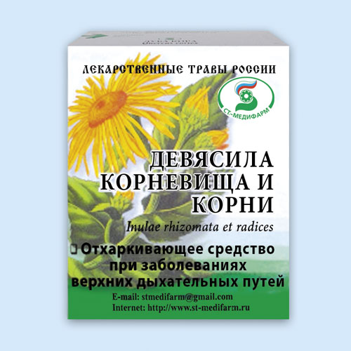 Девясила корневища и корни
