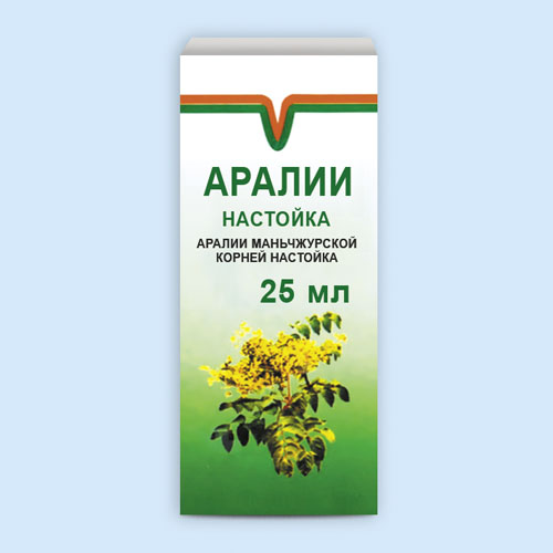 Аралии настойка