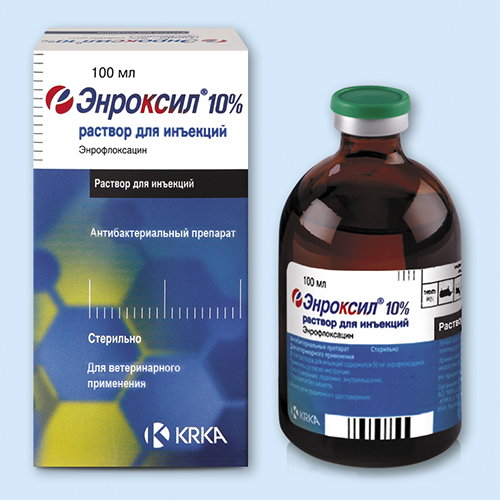 Энроксил 10% раствор для инъекций инструкция по применению