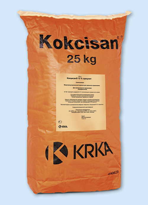 Кокцисан 12% гранулят инструкция по применению